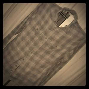 Mens long sleeve button down